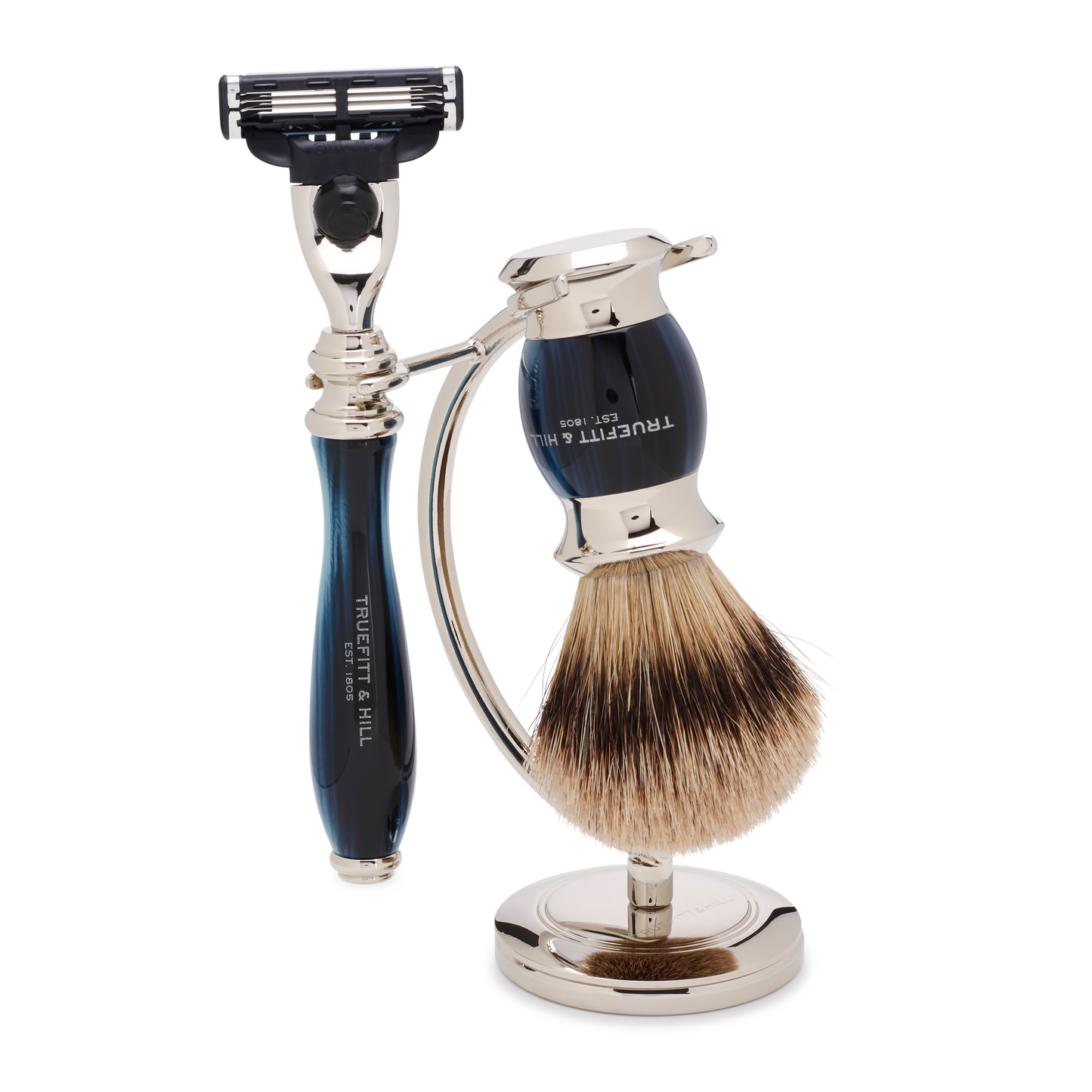 RAZOR AND BRUSH STANDS