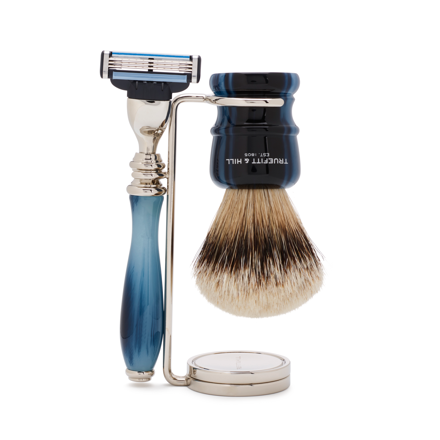 RAZOR AND BRUSH STANDS
