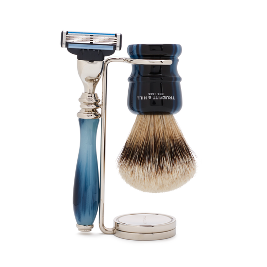RAZOR AND BRUSH STANDS