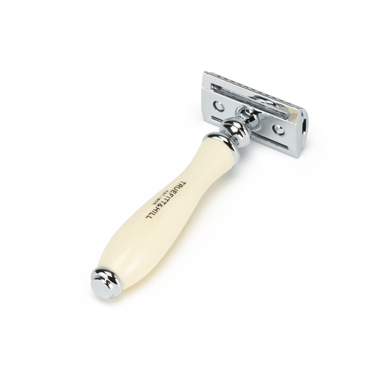 Ivory Handle Razor Beard DOUBLE EDGE SAFETY RAZORS & TRUEFITT & HILL