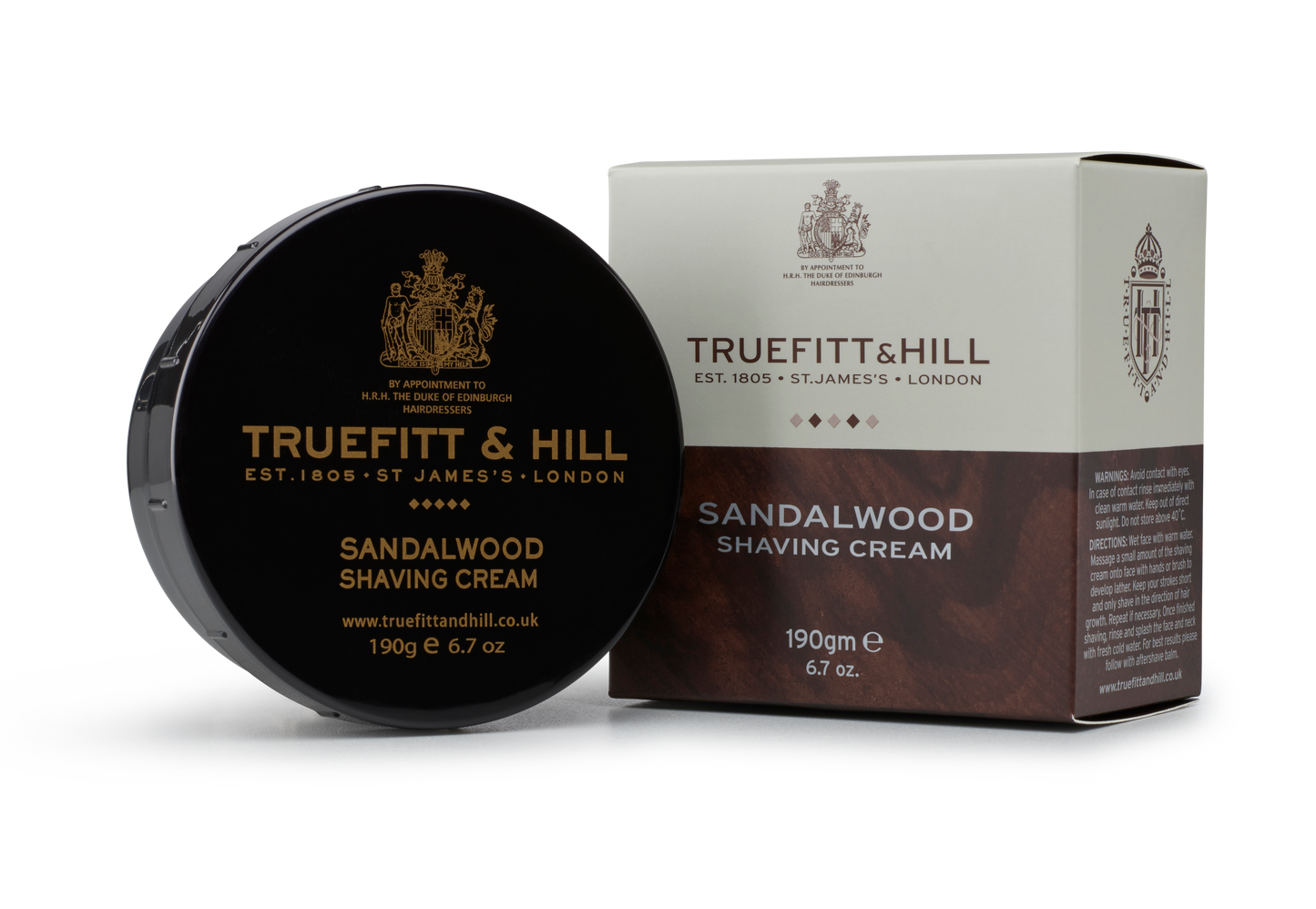 Sandalwood Shave Cream Bowl