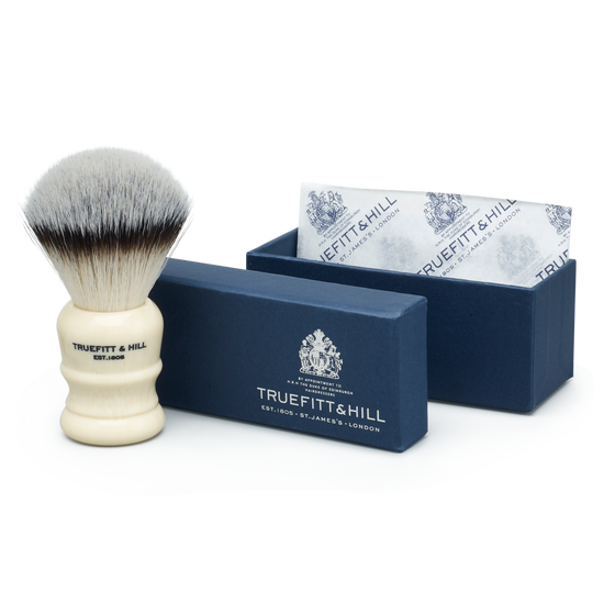 WELLINGTON SYNTHETIC BADGER HAIR SHAVING BRUSHES